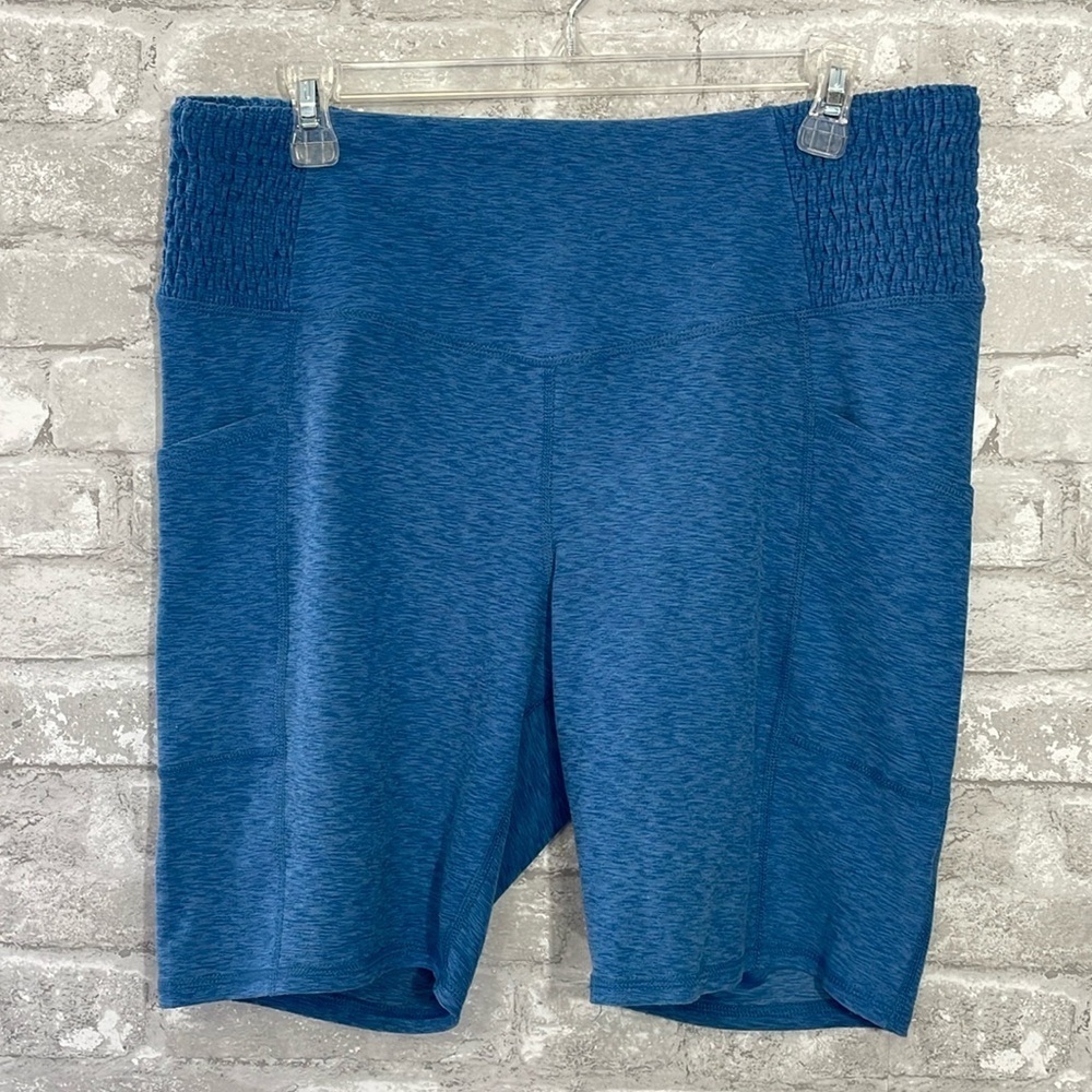 Maurices High Rise Ruched Side Pocket 8in Bike Short